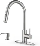 Rv Kitchen Sink Faucet With Flexible Arc Rotatable Sprayer Camper Motorhome New. Fixed Price $49.00.