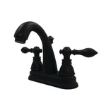 Kingston Brass FSY561.ACL American Classic 1.2 Gpm Centerset - Black. Fixed Price $188.47.