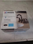Moen WS84003BRB 1.2 Gpm Centerset Bathroom Faucet - Bronze. Fixed Price $95.99.