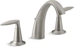 Kohler K-45102-4-BN Alteo 2-HANDLE Widespread Bathroom Faucet Brushed Nickel. Fixed Price $109.00.