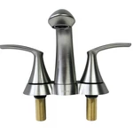 Moen WS84550SRN Darcy 4" Centerset Bathroom Faucet - Spot Resist Brushed Nickel. Fixed Price $77.90.