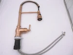 Akicon Copper Single Handle Deck-mount Pull-down Kitchen Faucet See Desc. Fixed Price $124.99.