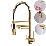 Kitchen Faucet, 3 Way Drinking Water 1 Purifier Faucets, H.... Fixed Price $210.52.