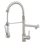 Aimadi Kitchen Faucet With Pull Down Sprayer,commercial Brushed NICKEL-1. Fixed Price $144.78.