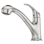 Pfister Shelton F-WKP-700S Stainless Steel 1-PULL-OUT Handle Deck-mount Kitchen. Fixed Price $179.10.