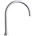 Chicago Faucet GN8AJKABCP Gooseneck Spout, Brass. Fixed Price $96.19.