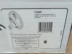 Delta T24897 Cassidy 14 Ser Pressure Balanced Valve Shower Trim 2-HANDLE Chrome. Fixed Price $299.00.
