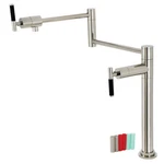 Kingston Brass KS470.CKL Kaiser 3 Gpm 1 Hole Pot Filler - Nickel. Fixed Price $601.22.
