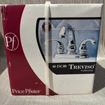 Price Pfister Treviso 48-DC00 Polished Chrome 4-INCH Centerset Bathroom Faucet. Fixed Price $59.95.