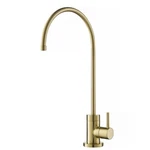 Kraus Purita 100% Lead-free Kitchen Water Filter Faucet, Spot Antique Champ. Fixed Price $181.51.