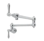 Rohl Italian Country A1451LMAPC-2 Wall Mounted Pot Filler Faucet Polished Chrome. Fixed Price $498.00.