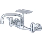 Central Brass 0048-TA1 1.5 Gpm Wall Mounted Kitchen Faucet Chrome. Fixed Price $115.96.