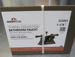 Design House 522003 Torino Collection Bathroom Faucet Brushed Bronze. Fixed Price $99.99.