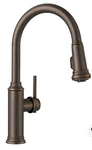 New Blanco Empressa High Arc Pull Down Kitchen Bar Faucet Oil Rubbed Bronze Prep. Fixed Price $224.99.