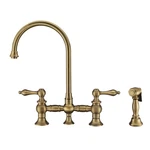 Whitehaus WHKBTLV3-9101-NT Vintage Iii Plus 1.5 Gpm Widespread Brass. Fixed Price $784.00.