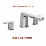 Moen T935 Rizon Two-handle Low Arc Roman Tub Faucet Trim Without Valve Read. Fixed Price $69.99.