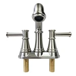 Moen 6401BN Belfield Two-handle Centerset Bathroom Faucet Brushed Nickel. Fixed Price $199.90.