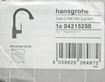 Hansgrohe Talis 1.75 Gpm Pull Down Faucet Higharc Spout Locking Diverter 4215250. Fixed Price $349.99.