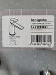 Hansgrohe Logis Fine 1.2 Gpm Hole Bathroom Faucet 110 - Brushed Nickel. Fixed Price $235.00.