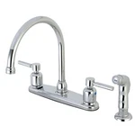 Kingston Brass FB79.DLSP Concord 1.8 Gpm Standard Kitchen Faucet - Chrome. Fixed Price $126.72.