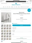 Watermark 27-26-2-CL16-PC 3 Hole Lavatory Deck Mount Faucet Set Polish Chrome. Fixed Price $699.00.
