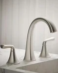 Kohler Sundae K-R28797-4D-BN Widespread Bath Faucet In Vibrant Brushed Nickel. Fixed Price $75.08.