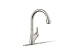 Kohler Rival 30469-VS Pull-down Faucet W/ 2-FN Sprayhead Slight Wear. Fixed Price $162.53.