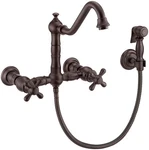 Whitehaus WHKWCR3-9402-NT Vintage Iii Plus 1.5 Gpm Wall Mounted Bronze. Fixed Price $819.00.