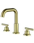 Boyel 8 In. Widespread 2-HANDLE Bathroom Faucet W/valve SMD-1514BG- Brushed Gold. Fixed Price $129.99.