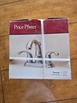 New Price Pfister Treviso 4-INCH Centerset Bathroom Faucet Brushed Nickel. Fixed Price $179.50.