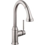 Hansgrohe 04215800 Talis Single Handle Pulldown Kitchen Faucet Steel Optik. Fixed Price $1021.46.