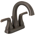 Delta Portwood 2-HANDLE Bathroom Faucet Venetian Bronze-certified Refurbished. Fixed Price $93.90.