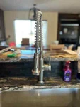 Kohler Sous Single-handle Semi-professional Kitchen Sink Faucet Vibrant.... Fixed Price $125.00.