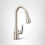 Moen 7594EWSRS Spot Resist Stainless One-handle Pulldown Kitchen Faucet. Fixed Price $315.25.