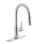 Glacier Bay Paulina Single-handle Pull-down Kitchen Faucet Polished Chrome. Fixed Price $43.99.