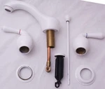 Used Parts Of Moen T4570W Monticello White Widespread Bathroom Faucet. Fixed Price $126.25.