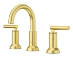 Pfister Capistrano Bathroom Sink Faucet, 8-INCH Widespread, Brushed Gold 3 Handl. Fixed Price $58.10.