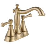 Delta Cassidy 2-HANDLE Bathroom Faucet Champagne Bronze-certified Refurbished. Fixed Price $324.54.