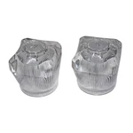 Faucet Handles For Empire Brass In Clear Acrylic. Fixed Price $18.58.