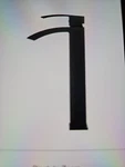 Eisen Home Bathroom Faucet 1.2-GPM Handle Matte Black Finish.. Fixed Price $110.50.