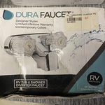 DF-SA110A-CP Rv Tub And Shower Faucet Valve Diverter With Crystal Acrylic Kno.... Fixed Price $35.43.