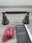 Moen YB5208BN Wynford Pivoting Toilet Paper Holder, Brushed Nickel. Fixed Price $31.49.