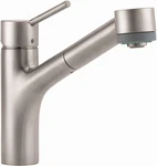 Hansgrohe 06462 Talis 1.75 Gpm Pull-out Kitchen Faucet Silver. Fixed Price $699.99.