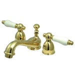 Kingston Brass KS395.PL Restoration 1.2 Gpm Mini-widespread. Fixed Price $230.72.