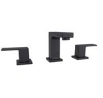 Lulani Capri 2-HANDLE 8" Widespread Bathroom Faucets Matte Black. Fixed Price $175.00.