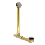 Kingston Brass DTT2168 21" Tip-toe Tub Waste And Overflow Drain 20 Gauge Brushed. Fixed Price $55.99.