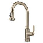 Kraus KPF-4101 Allyn 1.8 Gpm Hole Pull Down Kitchen Faucet Spot Free Antique. Fixed Price $324.95.