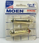 Nos Moen 97373 Polished Brass Large Lever Handle Inserts Monticello, Set Of 2. Fixed Price $24.99.