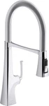 Kohler Graze 3-FUNCTION Pull-down Kitchen Faucet Polished Chrome 22061-CP. Fixed Price $375.31.