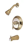 Kingston Brass KB3632ALT Vintage Tub And Shower Faucet Trim Only, Polished. Fixed Price $119.95.